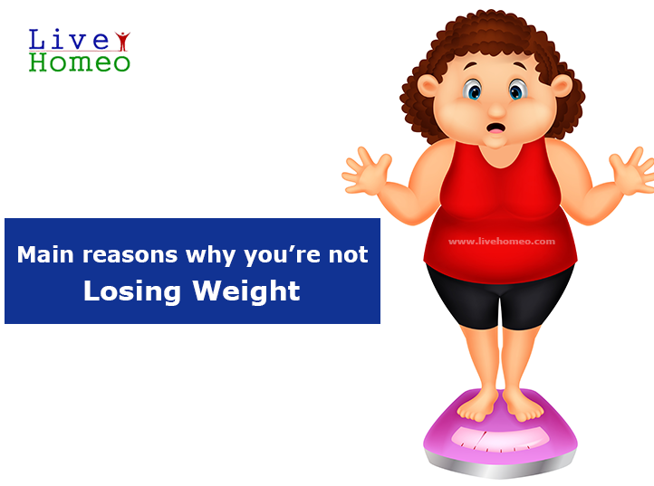 Main reasons why you’re not losing weight