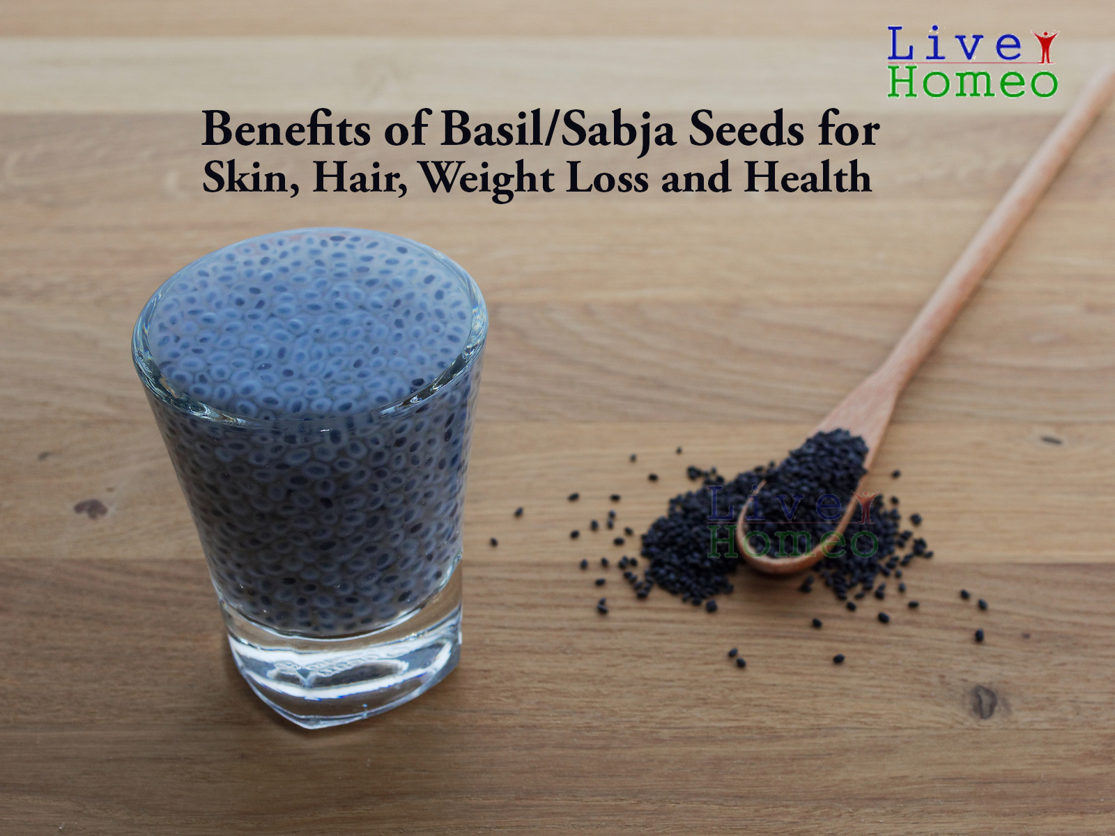 Benefits of Basil or Sabja seeds for skin hair weight loss and health