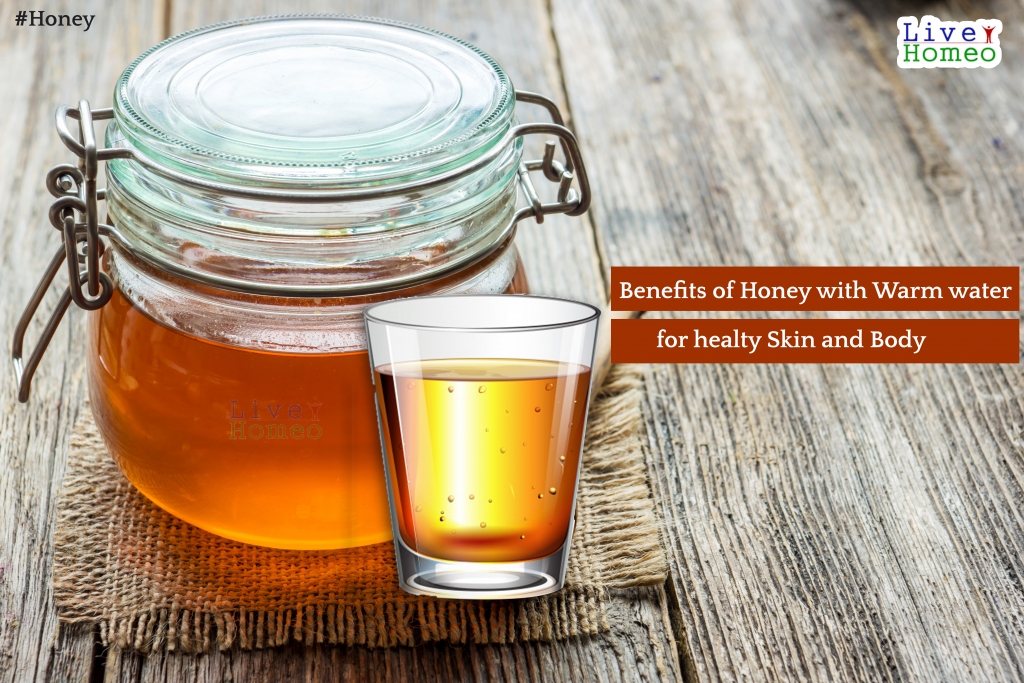 Benefits of Honey with Warm water for healty skin and body