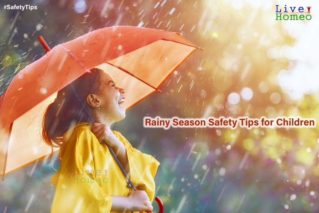 Rainy season safety tips for children